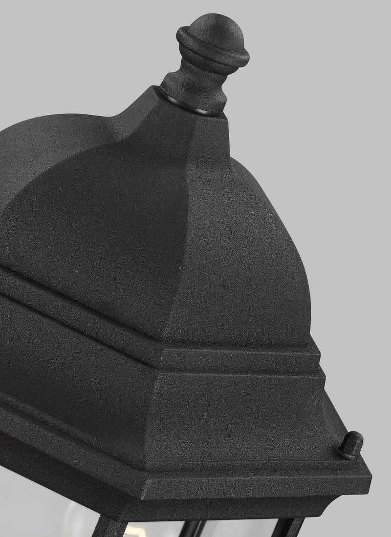Generation Lighting 8238701-12 Sevier One Light Outdoor Post Lantern, Black Alternate Image.jpg