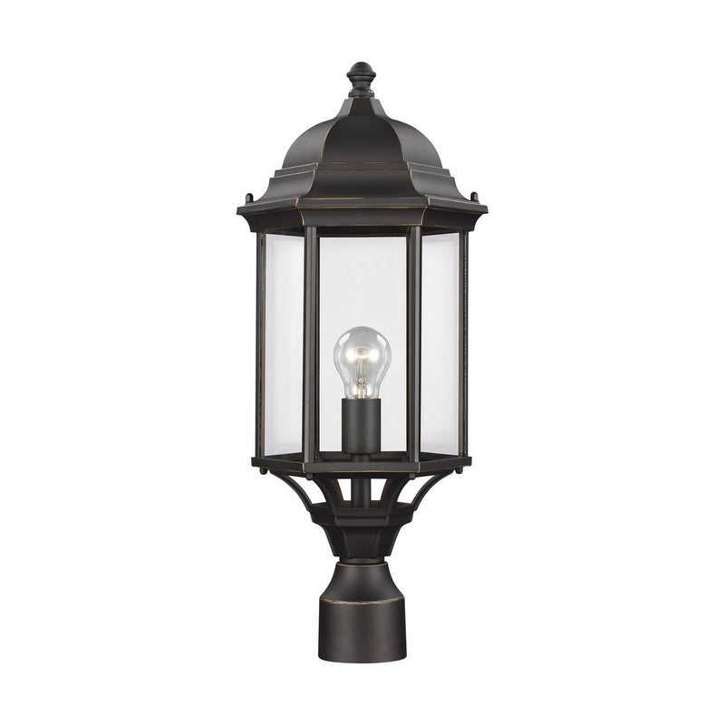 Generation Lighting 8238701-71 Sevier One Light Outdoor Post Lantern, Antique Bronze Main Image.jpg