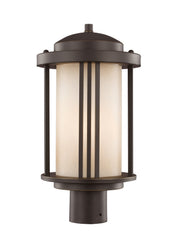Generation Lighting 8247901EN3-71 Crowell One Light Outdoor Post Lantern, Antique Bronze Main Image.jpg