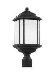 Generation Lighting 82529EN3-12 Kent One Light Outdoor Post Lantern, Black Main Image.jpg