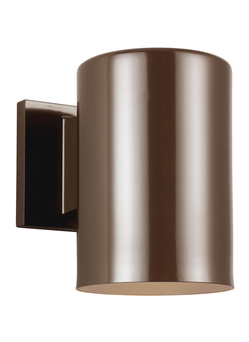 Visual Comfort Studio 8313801EN3-10 Outdoor Cylinders One Light Outdoor Wall Lantern, Bronze Main Image.jpg