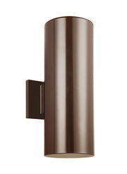 Visual Comfort Studio 8313802EN3-10 Outdoor Cylinders Two Light Outdoor Wall Lantern, Bronze Main Image.jpg