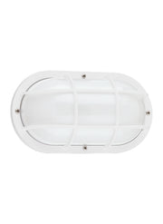 Generation Lighting 89806-15 Bayside One Light Outdoor Wall Lantern, White Main Image.jpg