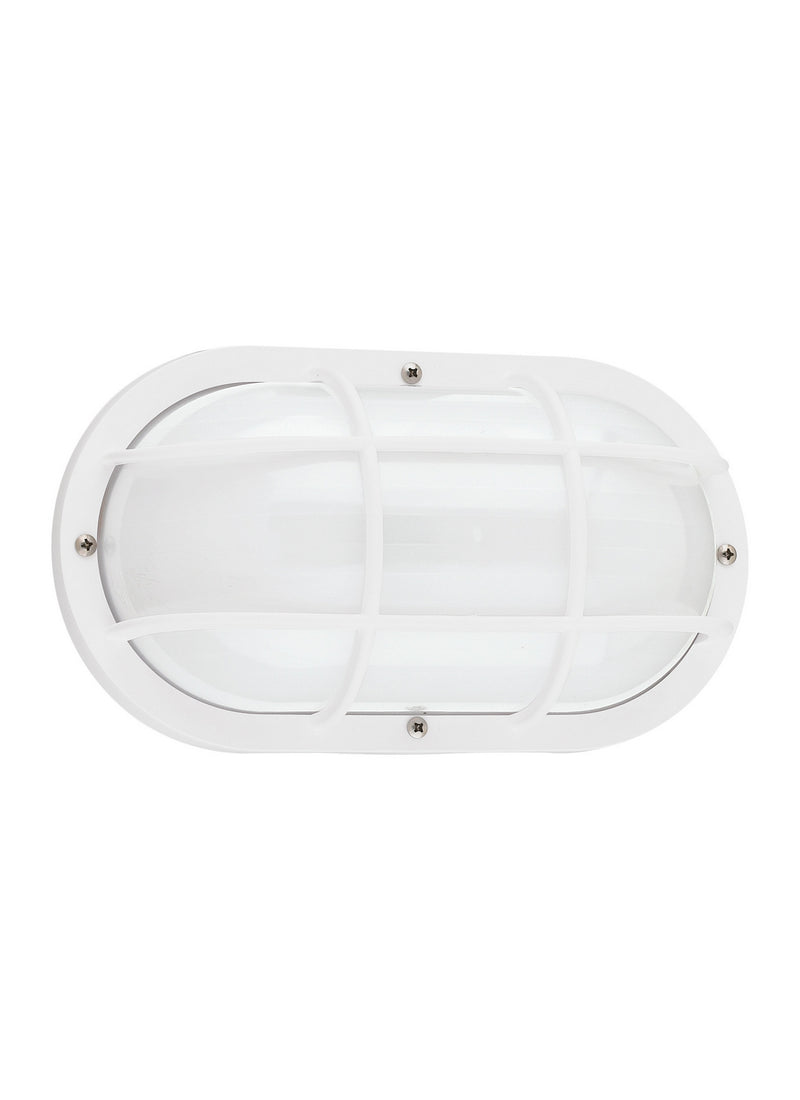 Generation Lighting 89806EN3-15 Bayside One Light Outdoor Wall Lantern, White Main Image.jpg