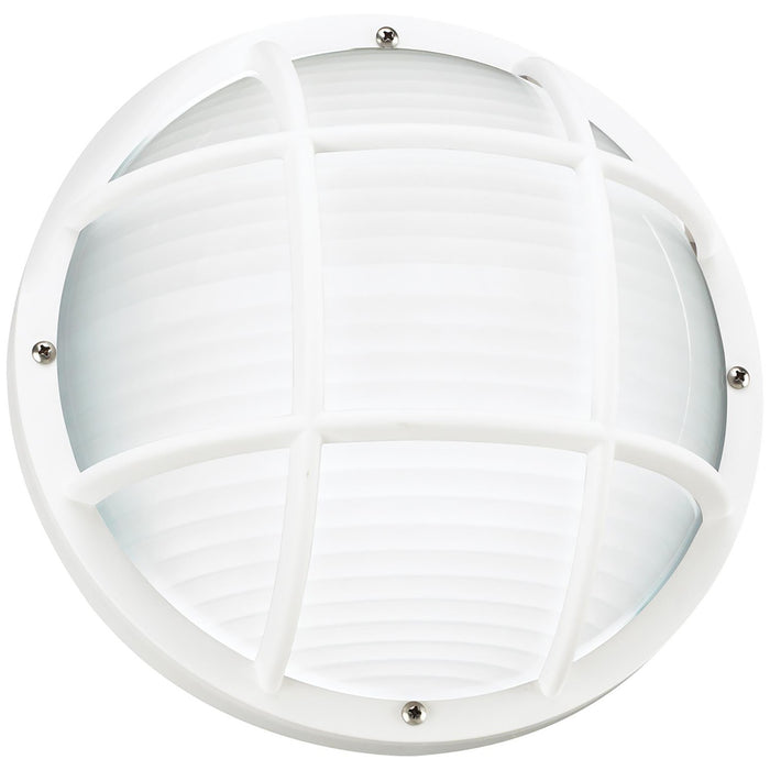 Generation Lighting 89807-15 Bayside One Light Outdoor Wall / Ceiling Mount, White Main Image.jpg