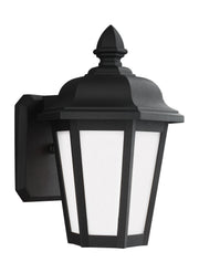 Generation Lighting 89822EN3-12 Brentwood One Light Outdoor Wall Lantern, Black Main Image.jpg