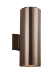 Visual Comfort Studio 8313902EN3-10 Outdoor Cylinders Two Light Outdoor Wall Lantern, Bronze Main Image.jpg