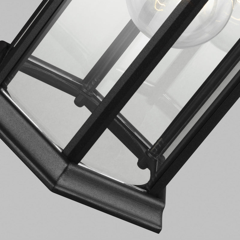 Generation Lighting 8338701-12 Sevier One Light Outdoor Wall Lantern, Black Alternate Image.jpg