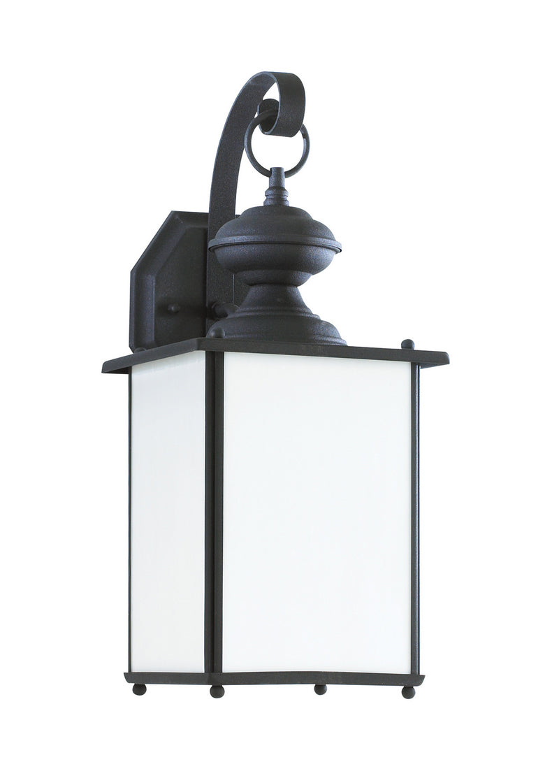 Generation Lighting 84158DEN3-12 Jamestowne One Light Outdoor Wall Lantern, Black Main Image.jpg