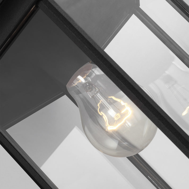 Generation Lighting 8438701-12 Sevier One Light Outdoor Wall Lantern, Black Alternate Image.jpg