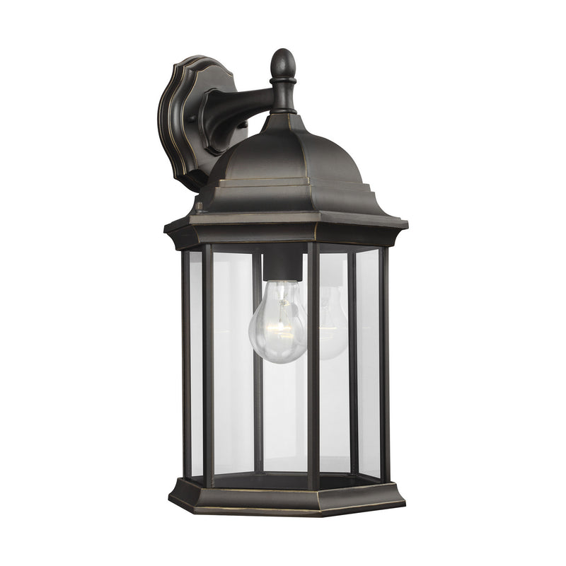 Generation Lighting 8438701-71 Sevier One Light Outdoor Wall Lantern, Antique Bronze Main Image.jpg