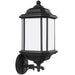 Generation Lighting 84532EN3-12 Kent One Light Outdoor Wall Lantern, Black Main Image.jpg