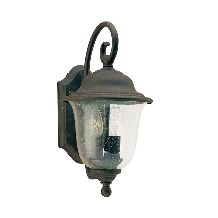 Generation Lighting 8459EN-46 Trafalgar Two Light Outdoor Wall Lantern, Oxidized Bronze Main Image.jpg