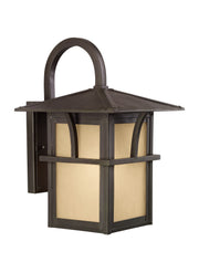 Generation Lighting 88881EN3-51 Medford Lakes One Light Outdoor Wall Lantern, Statuary Bronze Main Image.jpg