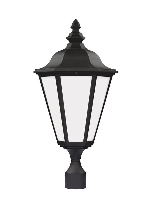 Generation Lighting 89025-12 Brentwood One Light Outdoor Post Lantern, Black Main Image.jpg