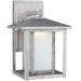 Generation Lighting 89029-57 Hunnington One Light Outdoor Wall Lantern, Weathered Pewter Main Image.jpg