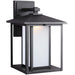 Generation Lighting 89031-12 Hunnington One Light Outdoor Wall Lantern, Black Main Image.jpg