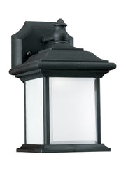 Generation Lighting 89101-12 Wynfield One Light Outdoor Wall Lantern, Black Main Image.jpg