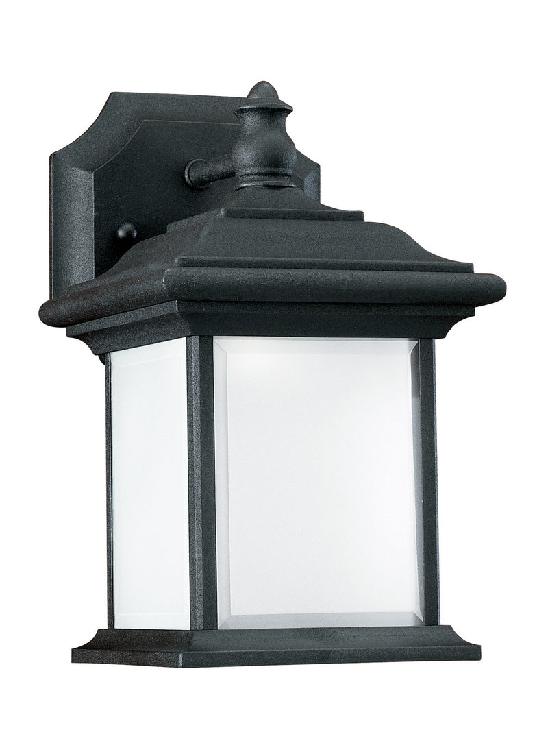 Generation Lighting 89101EN3-12 Wynfield One Light Outdoor Wall Lantern, Black Main Image.jpg