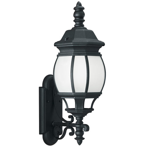 Generation Lighting 89103-12 Wynfield One Light Outdoor Wall Lantern, Black Main Image.jpg