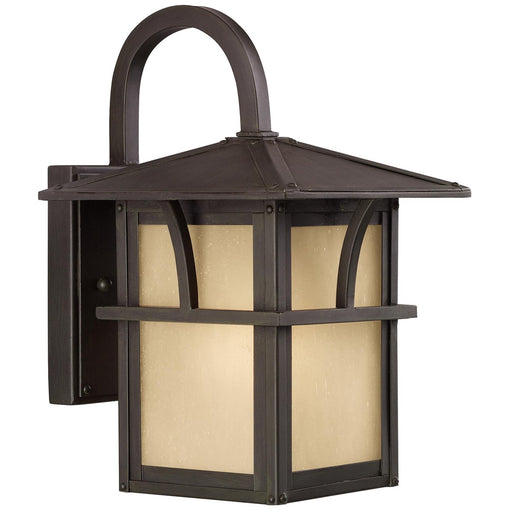 Generation Lighting 88880EN3-51 Medford Lakes One Light Outdoor Wall Lantern, Statuary Bronze Main Image.jpg