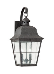 Generation Lighting 8463EN-46 Chatham Two Light Outdoor Wall Lantern, Oxidized Bronze Main Image.jpg