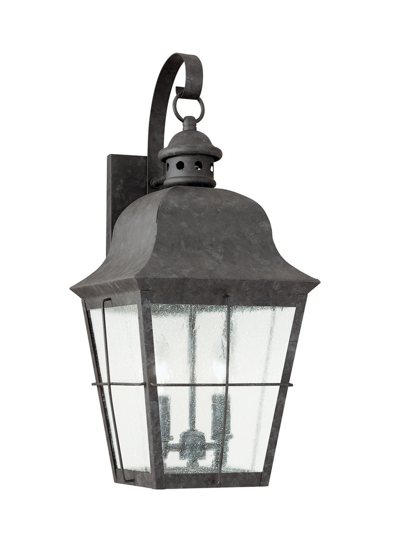 Generation Lighting 8463EN-46 Chatham Two Light Outdoor Wall Lantern, Oxidized Bronze Main Image.jpg