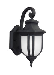 Generation Lighting 8536301EN3-12 Childress One Light Outdoor Wall Lantern, Black Main Image.jpg