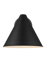 Generation Lighting 8538501-12 Crittenden One Light Outdoor Wall Lantern, Black Alternate Image.jpg