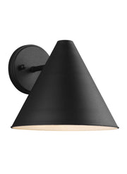 Generation Lighting 8538501-12 Crittenden One Light Outdoor Wall Lantern, Black Main Image.jpg