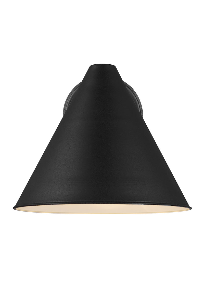 Generation Lighting 8538501EN3-12 Crittenden One Light Outdoor Wall Lantern, Black Alternate Image.jpg