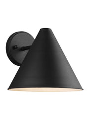 Generation Lighting 8538501EN3-12 Crittenden One Light Outdoor Wall Lantern, Black Main Image.jpg