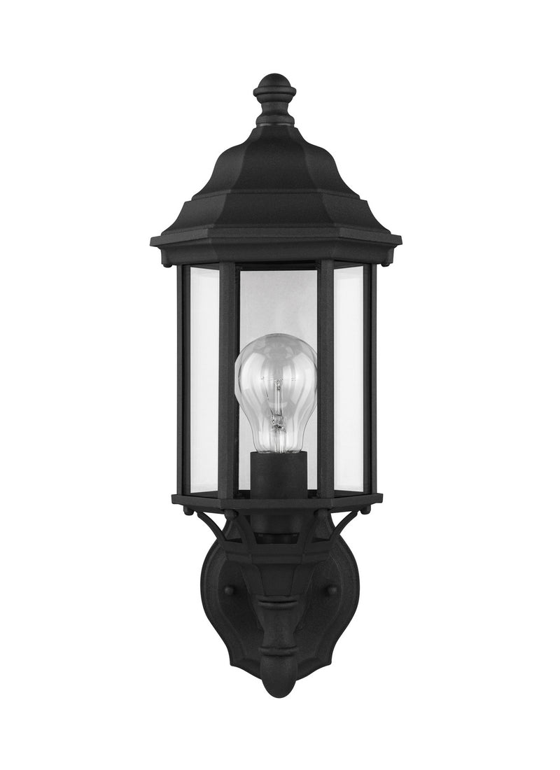 Generation Lighting 8538701-12 Sevier One Light Outdoor Wall Lantern, Black Alternate Image.jpg