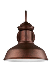 Generation Lighting 8547701EN3-44 Fredricksburg One Light Outdoor Wall Lantern, Weathered Copper Main Image.jpg