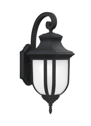 Generation Lighting 8736301EN3-12 Childress One Light Outdoor Wall Lantern, Black Main Image.jpg