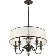 Quoizel CRY5005PN Ceremony Five Light Chandelier, Palladian Bronze Alternate Image 2.jpg