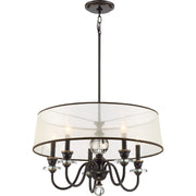 Quoizel CRY5005PN Ceremony Five Light Chandelier, Palladian Bronze Alternate Image 3.jpg