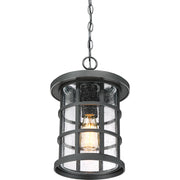 Quoizel CSE1910EK Crusade One Light Outdoor Hanging Lantern, Earth Black Alternate Image 2.jpg