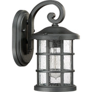 Quoizel CSE8406EK Crusade One Light Outdoor Wall Lantern, Earth Black Alternate Image.jpg