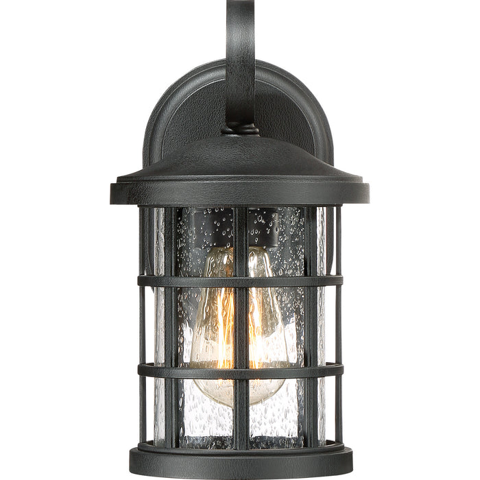 Quoizel CSE8406EK Crusade One Light Outdoor Wall Lantern, Earth Black Alternate Image 2.jpg