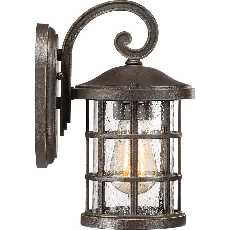 Quoizel CSE8406PN Crusade One Light Outdoor Wall Lantern, Palladian Bronze Alternate Image 3.jpg