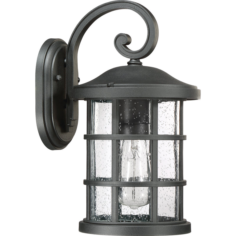 Quoizel CSE8408EK Crusade One Light Outdoor Wall Lantern, Earth Black Alternate Image.jpg