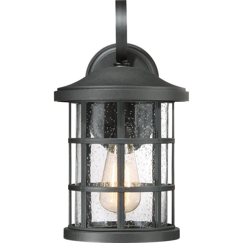 Quoizel CSE8408EK Crusade One Light Outdoor Wall Lantern, Earth Black Alternate Image 2.jpg