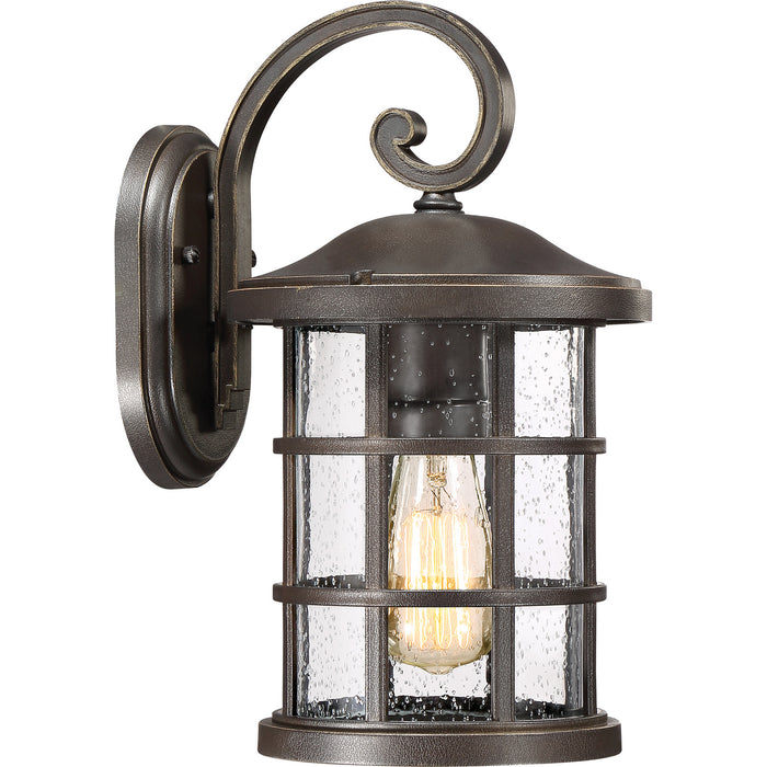 Quoizel CSE8408PN Crusade One Light Outdoor Wall Lantern, Palladian Bronze Main Image.jpg