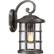Quoizel CSE8410PN Crusade One Light Outdoor Wall Lantern, Palladian Bronze Main Image.jpg