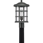 Quoizel CSE9010EK Crusade One Light Outdoor Post Mount, Earth Black Alternate Image.jpg