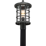 Quoizel CSE9010EK Crusade One Light Outdoor Post Mount, Earth Black Alternate Image 2.jpg