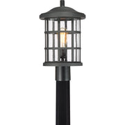 Quoizel CSE9010EK Crusade One Light Outdoor Post Mount, Earth Black Alternate Image 3.jpg