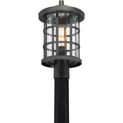Quoizel CSE9010EK Crusade One Light Outdoor Post Mount, Earth Black Alternate Image 4.jpg