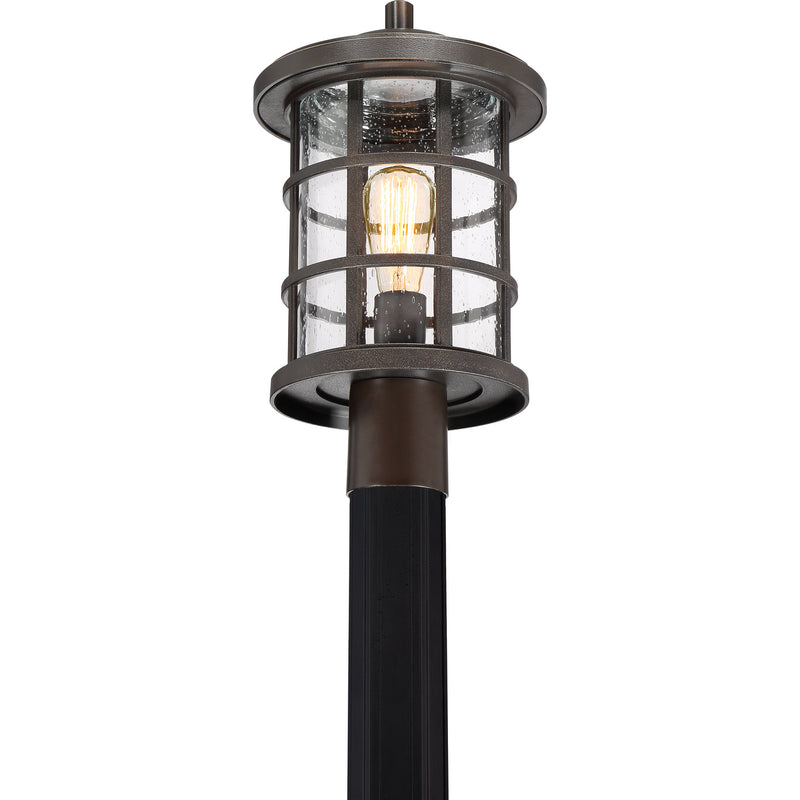 Quoizel CSE9010PN Crusade One Light Outdoor Post Mount, Palladian Bronze Alternate Image 2.jpg